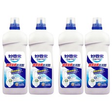 妙管家 強效浴廁清潔劑 720g x 2入組, 瞬效除垢配方 清新芳香, 1.44kg, 2組