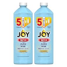JOY W 速淨除油濃縮洗碗精補充瓶 柑橘香, 670ml, 2瓶