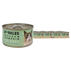 SPARKLES 超級SP無膠貓咪主食罐, 雞肉 + 南瓜, 70g, 24罐