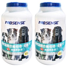 8In1自然奇蹟 PS 長效型 全齡犬綜合維他命, 90顆, 243g, 2罐