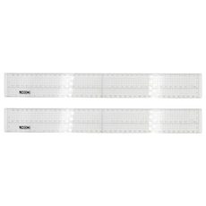 CoX 三燕興業 壓克力切割尺 40cm, CD-401, 2支