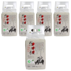 鴨間稻 有機越光白米, 台灣產 1.5kg, 5包, CNS二等