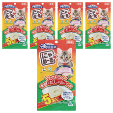 興家安寵 喵嚕貓用肉泥條 雞肉 60g 5袋, 日本原裝進口，無添加色素香料