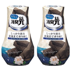 KOBAYASHI 小林製藥 消臭元 廁所芳香劑 木炭檀香, 400ml, 2瓶