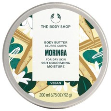 THE BODY SHOP 美體小舖 辣木籽更新身體滋養霜 96H保濕 200ML, 1罐