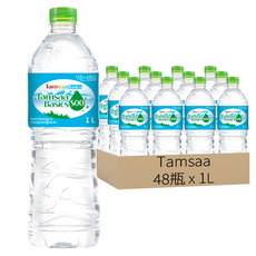 Tamsaa Basics 礦泉水, 1L, 48瓶