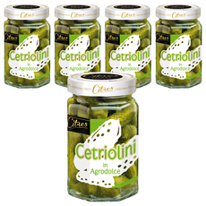 Citres Cetriolini 醃製小黃瓜, Agrodolce 義大利風味, 290g, 5罐