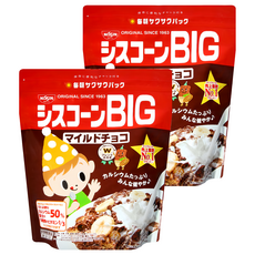 NISSIN 日清 BIG早餐玉米片 巧克力味, 220g, 2包