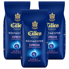 Eilles 皇家咖啡豆 ESPRESSO 中深烘焙, 咖啡豆, 1kg, 3包