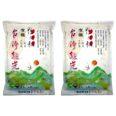 鴨間稻 有機台灣越光, 2個, 1.2kg, 一等