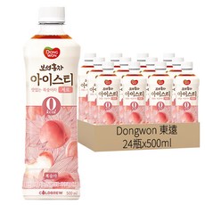 Dongwon 東遠 水蜜桃風味紅茶, 500ml, 24瓶