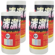 淳安 捲筒清潔袋垃圾袋, 紙管捲取式 好收納不佔空間, 超大 2kg, 4捲