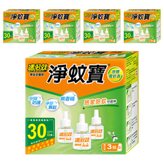 速必效 無味型電熱淨蚊寶，3入組，居家除蚊守護神, 120ml, 5盒