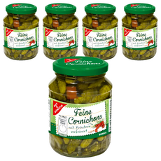 GUT&GÜNSTIG 精選酸黃瓜，含香草, 190g, 5罐