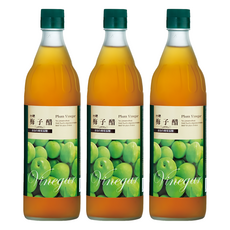 台糖 梅子醋, 3個, 600ml