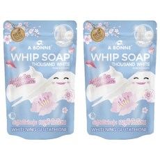 A BONNE' 透亮香皂 櫻花+雪玫瑰, 穀胱甘肽, 無酒精, 90g, 2包