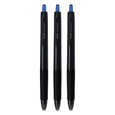 PILOT 百樂 純色系 輕油筆 0.7mm, 3支, 藍色