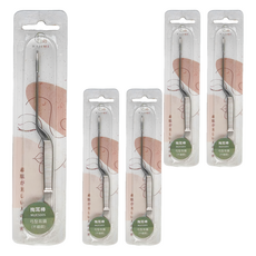 Sunland HAJIME 弓型耳鑷 不鏽鋼 異物夾取 衛生夾取, MUES005, 5支