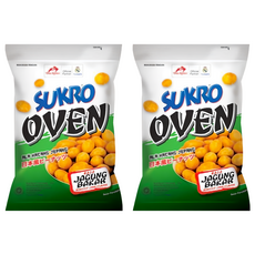 Dua Kelinci SUKRO 烤玉米風味花生 印尼零食, 100g, 2包