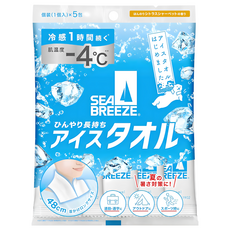SHISEIDO 資生堂 -4°C持久冰涼濕巾 柑橘雪酪, 2.7g, 5個裝, 1組