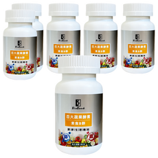 BioBank 大金宏醫 百大蔬果酵素 素食B群 + 鐵鋅, 30顆, 15g, 6盒
