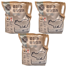 豆豆貓 活性碳 8L 100%豆腐貓砂, 3包