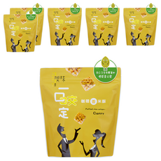 True Life 粗味 喫味 一口咬系列 南洋咖哩香米酥 100g, 6包