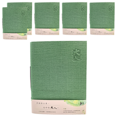 JOY STAR 大人系列 20孔資料鐵夾, 竹願, 6本