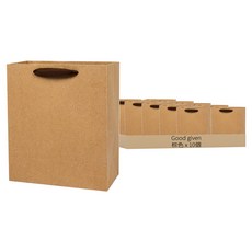 Good Given 牛皮紙袋 3號 棕色 200x10x230mm 禮品包裝袋 (10個)