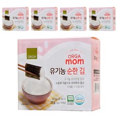 ORGA 無鹽海苔 Set, 15g, 5盒