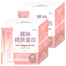 BHK's 蠶絲膠原蛋白粉 3g, 30包, 2盒