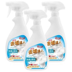 Klean J 可立潔 浴廁去垢達人 超效分解頑垢 除臭解垢 葡萄柚香味, 3瓶, 450g