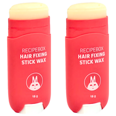 recipebox 韓兔 細髮定型髮蠟棒 16g, 2支