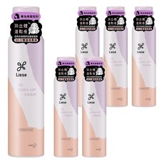 Liese 莉婕 3D立體蓬捲慕絲, 150g, 6瓶