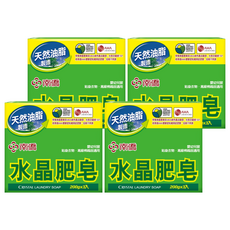 南僑水晶 肥皂, 600g, 4盒