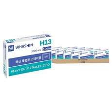 WHASHIN 裝訂訂書釘 23/10 H13 10mm, 10針號, 10個