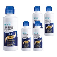 BAUSCH LOMB 博士倫 博視頓新潔多功能護理液, 120ml, 5個