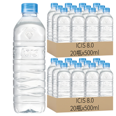 ICIS 無標籤礦泉水, 500ml, 40瓶