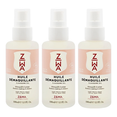 Z&MA 芷瑪 桃香柔顏卸妝油, 3個, 100ml