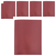 Sunny 三瑩文具 SHINE 珠光4孔夾 332 x 264 x 40mm, 紅色, 6個