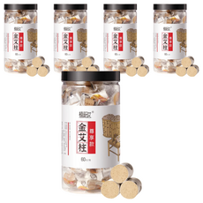 楠陽艾 陳年金艾柱 尊享款 1.8 x 2.7cm 60顆, 5個