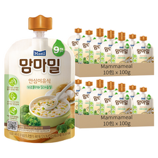 Maeil Mammameal 寶寶粥 Set, 花椰菜雞胸肉口味, 100g, 20包