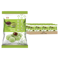 皇族 大福 抹茶, Q彈麻糬, 獨立包裝, 120g, 12包