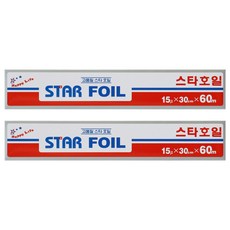 Star Foil 鋁箔 30cm x 60m, 2個