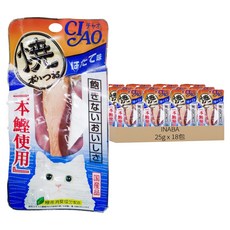 INABA CIAO 啾嚕 本鰹燒魚柳條 HK-02, 干貝, 18包, 25g