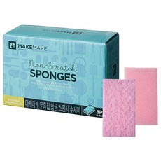 Comet 防刮海綿菜瓜布, 8入, 1盒