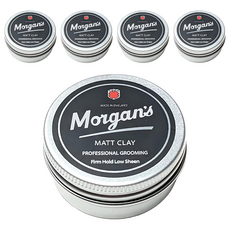 Morgan's Pomade 摩根氏 霧面髮泥 隨身瓶, 15g, 5件