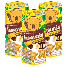 LOTTE 樂天 小熊餅 香蕉口味, 37g, 3盒