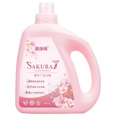 清淨海 櫻花7+系列 洗衣精, 1.8kg, 1瓶