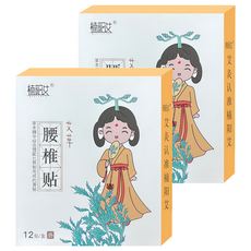 楠陽艾 艾草腰椎貼, 12片, 2組
